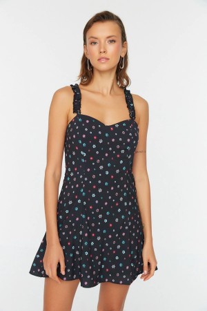 Petite, Patterned Dress